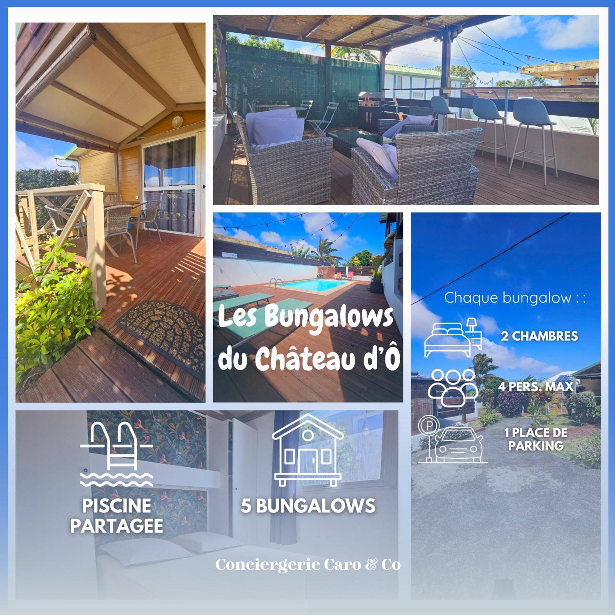 Les Bungalows Du Chateau D'O Petite Île Eksteriør bilde